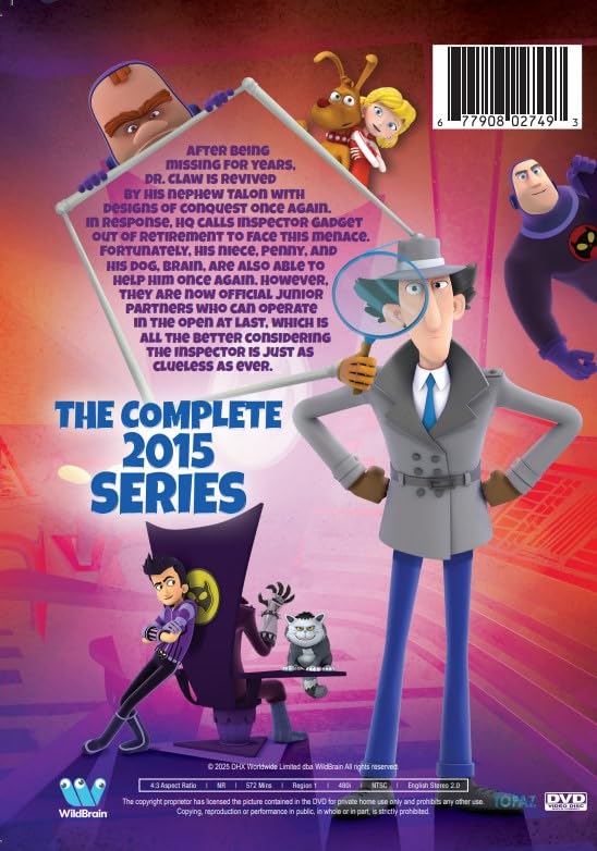 Inspector Gadget: The Complete 2015 Series (The Complete Seasons 1 & 2) [DVD] Region 1