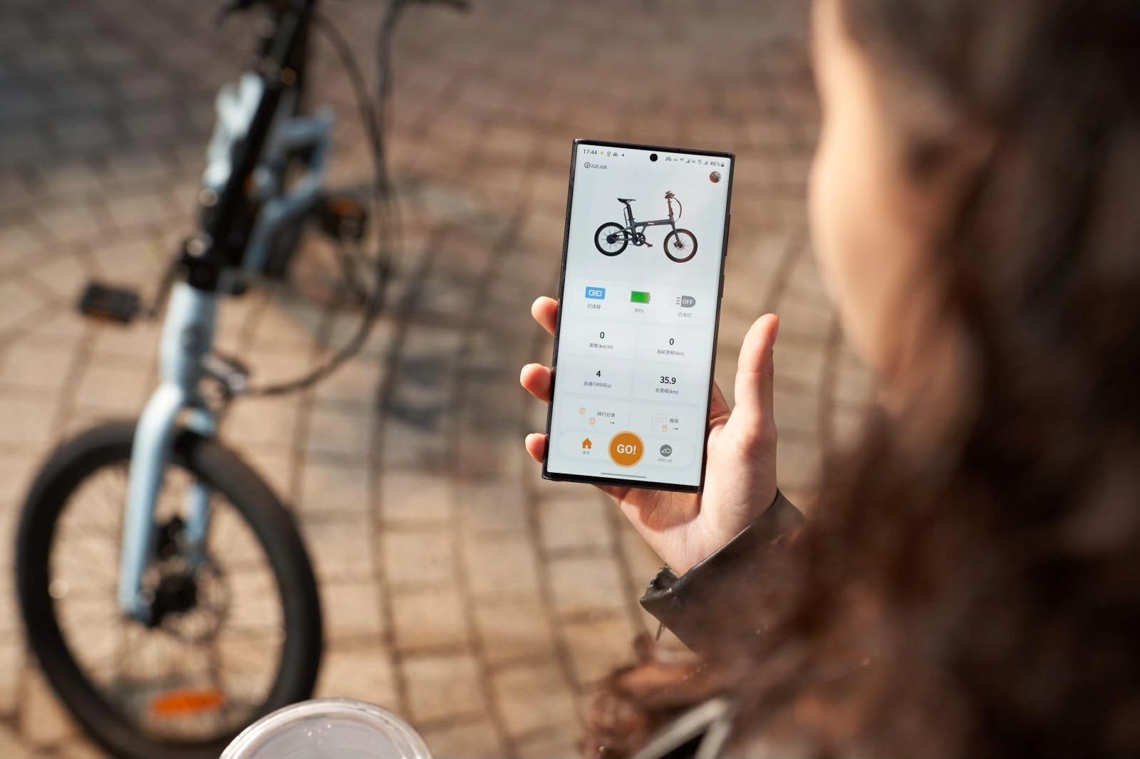 A Dece Oasis ADO E-Bike Air 20S E-Fahrrad Faltbar, klapprad Riemenantrieb,Citybike, 1 Gang, Hintermotor, 250W, 25KM/H,ebike Damen/Herren,StVZO