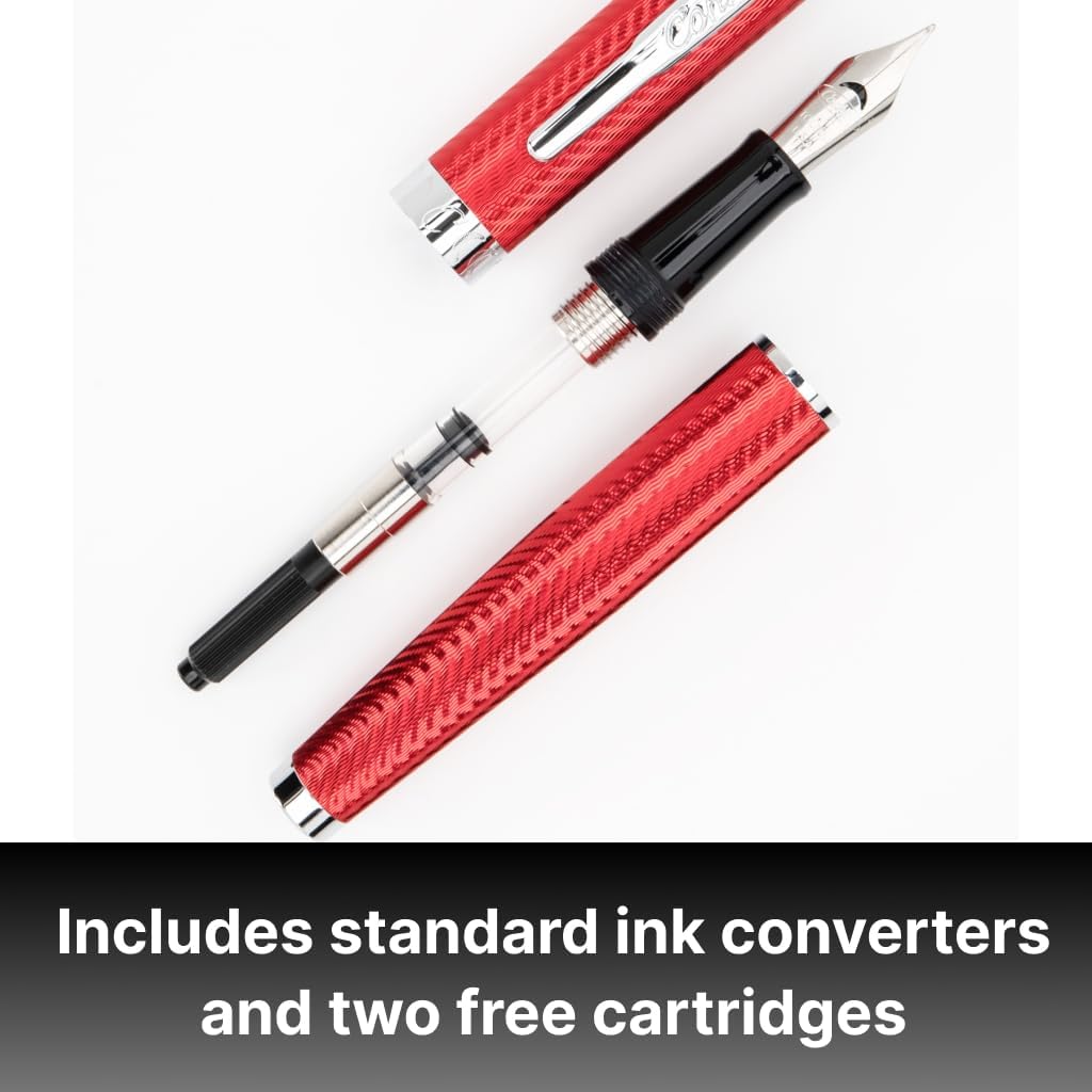 楽天市場】【CO20】【CONKLIN/コンクリン】マーク・トウェイン クレセントデモンストレーター レッド万年筆黄金期のモデル  世界限定1898本【即納/送料無料】 : 筆記具専門店ペンライフ Conklin ヘリンボーン シグネチャー 万年筆 レッド - F