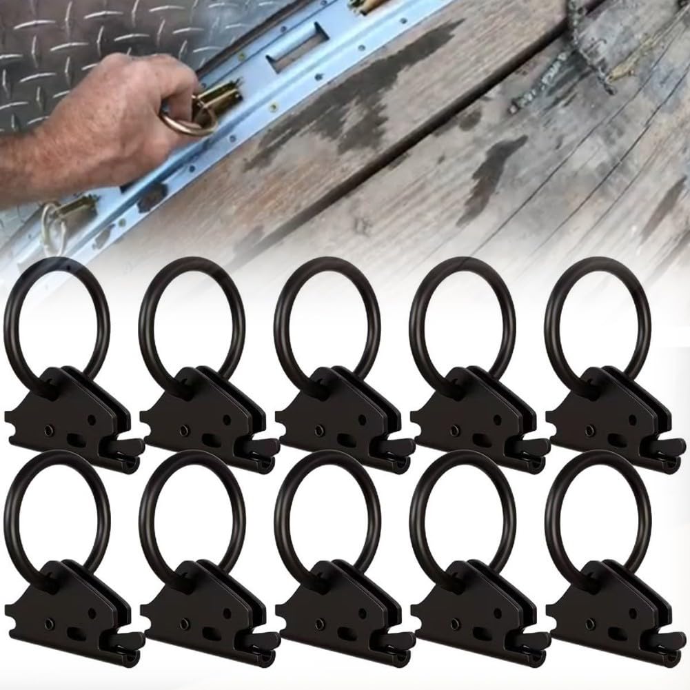 10 piezas para E-Track O-for Ring Anchor Fastener, para Stee de alta