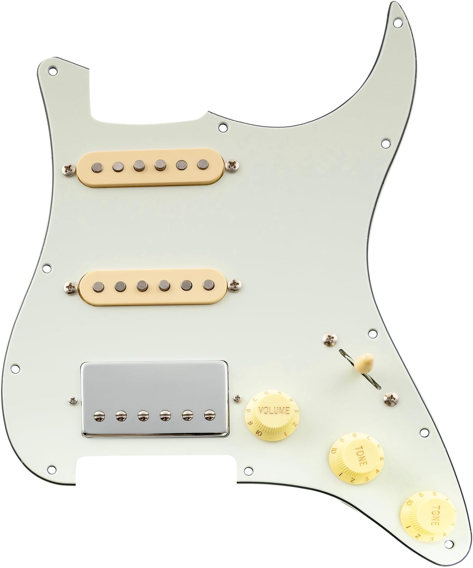 Artec TFA65 Alnico 5 Big Pole Piece Micro Manche 8K pour Guitare électrique style Tele, Noir