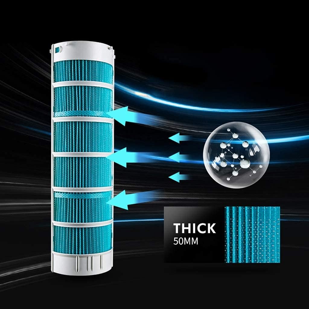 Air Coolers Evaporative Coolers Tower Portable Airconditoner Conditioner Super 3 Fan Speed Whit Remote Control Unit Quiet Humidifier Misting Fan for Home Office Bedroom