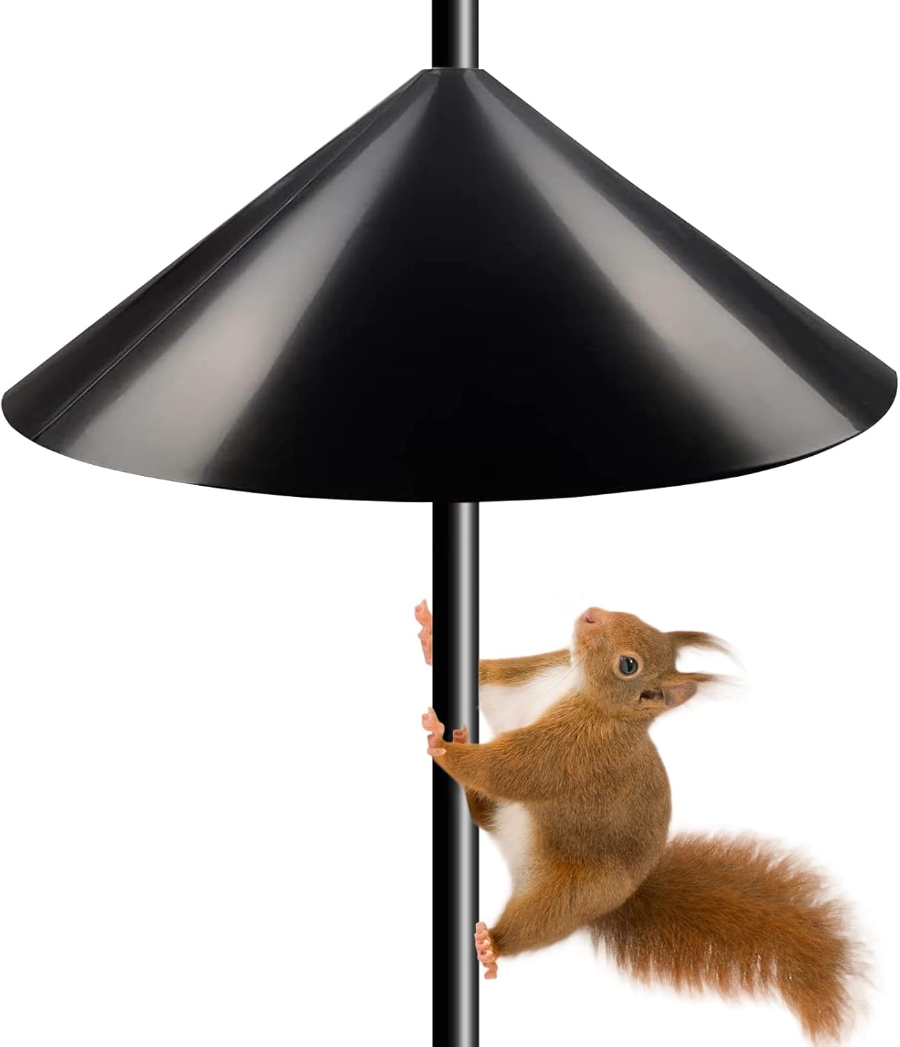 JISON21 New Squirrel Baffle, Wrap Around Bird House Squirrel Guard Baffle Protect