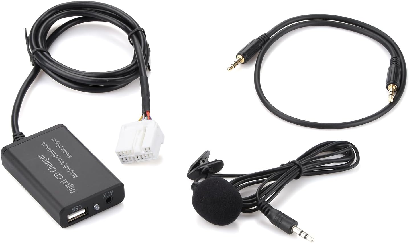 Bluetooth Audio Hands-Free AUX Adapter Car Kit for Honda Accord