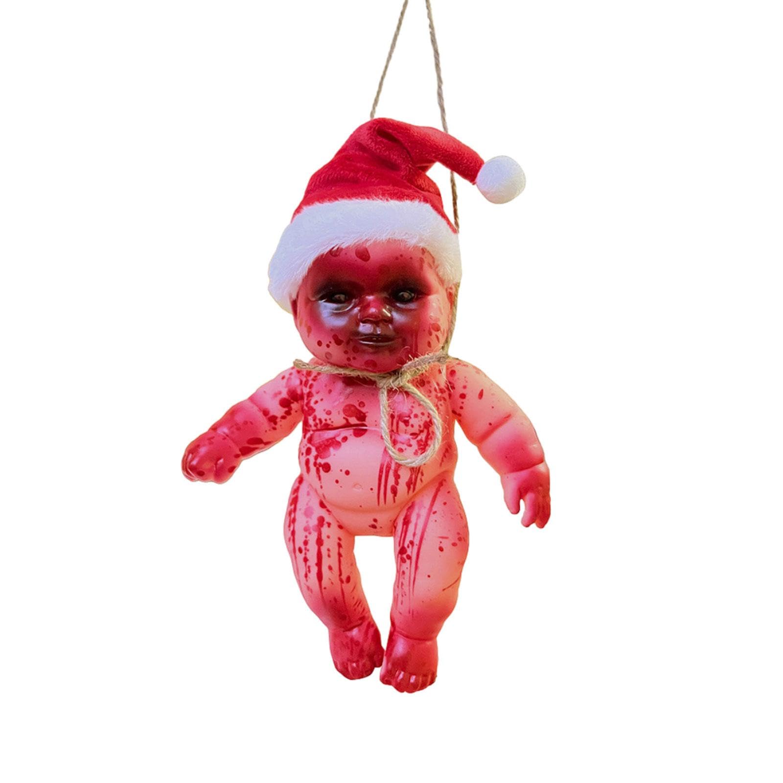 Amazon | Eigell ハロウィンの不気味な人形、お化け人形、リアルな写真