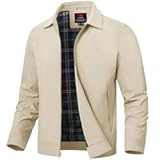 Men&apos;s Lightweight Jackets Casual Windbreaker Stylish Light Fall Spring Golf Work Dress Business
