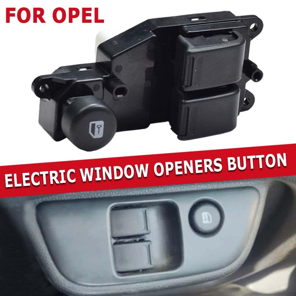 9206746 Interrupteur principal de lève-vitre électrique pour Opel Agila A Pour Suzuki Wagon Ignis 2000 2003 3799086G20S1S (Noir)