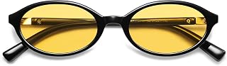 Appassal Retro Oval Sunglasses Womens 90s Y2K AP3728 | Vintage Chic Sunnies UV400 Protection Driving Trendy Designer Sun Glasses for Women