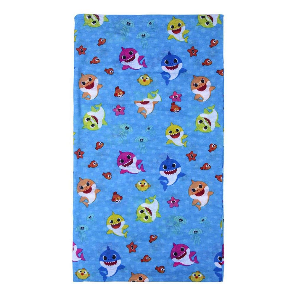 CERDÁ LIFE'S LITTLE MOMENTS Braga para el Cuello Infantil Baby Shark - Licencia Oficial Nickelodeon, Azul, Talla única