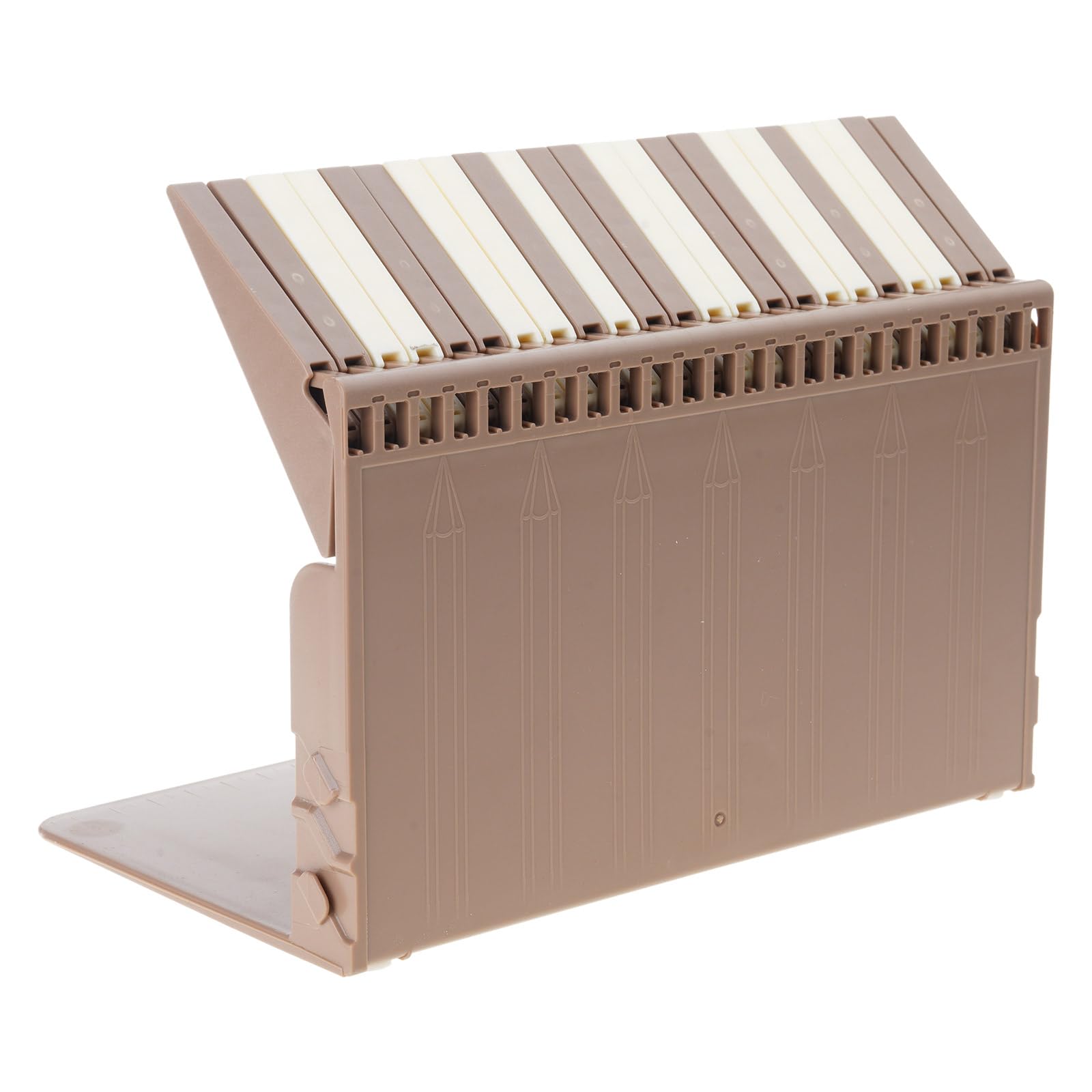 Gradients Color Bookends Clear Book Stoppers Piano Book Holders Stand for Library Bedroom Piano