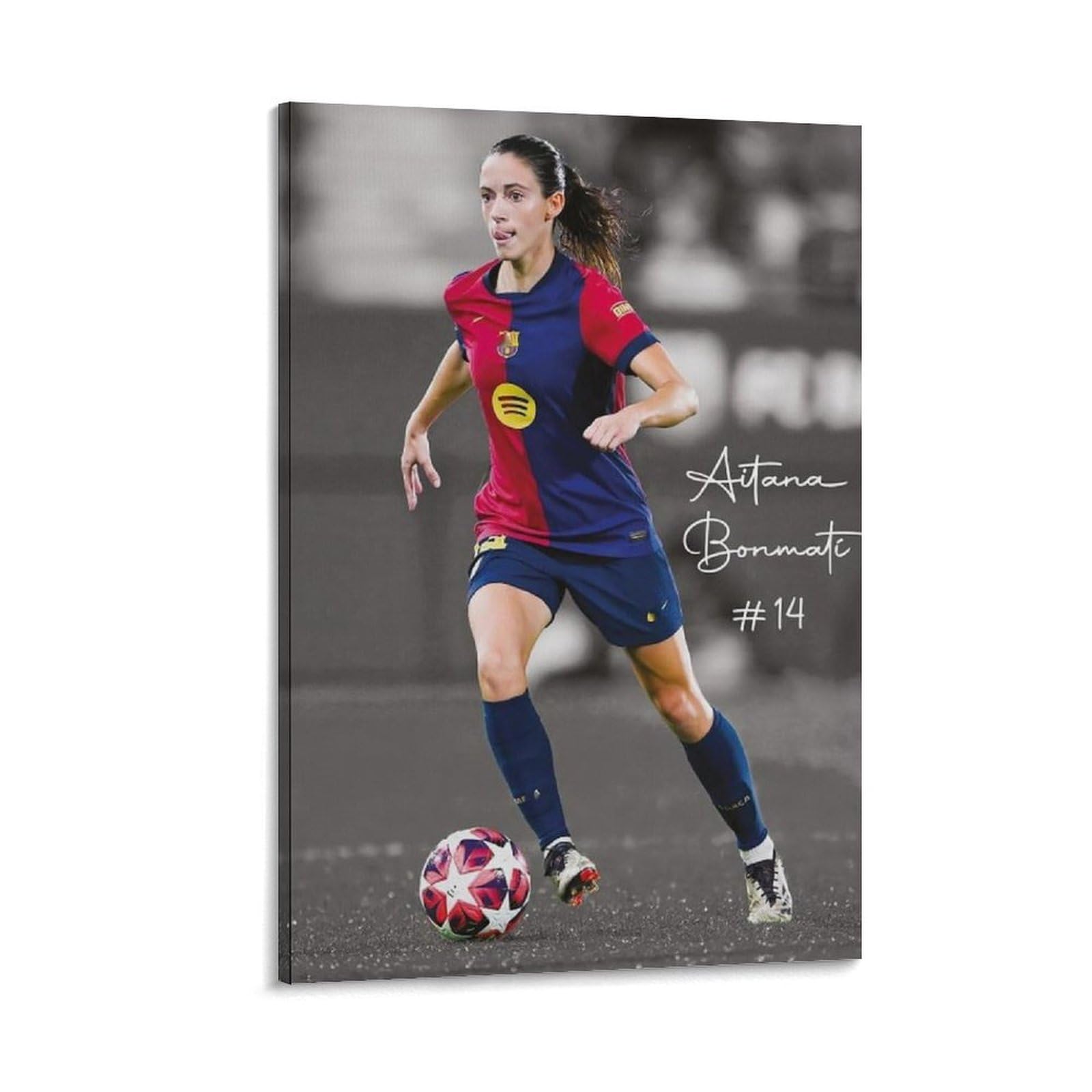 FCOIN Aitana Bonmati Canvas Poster Print Photo Art Painting Canvas Poster Home Modern Decor Posters 08x12inch(20x30cm)