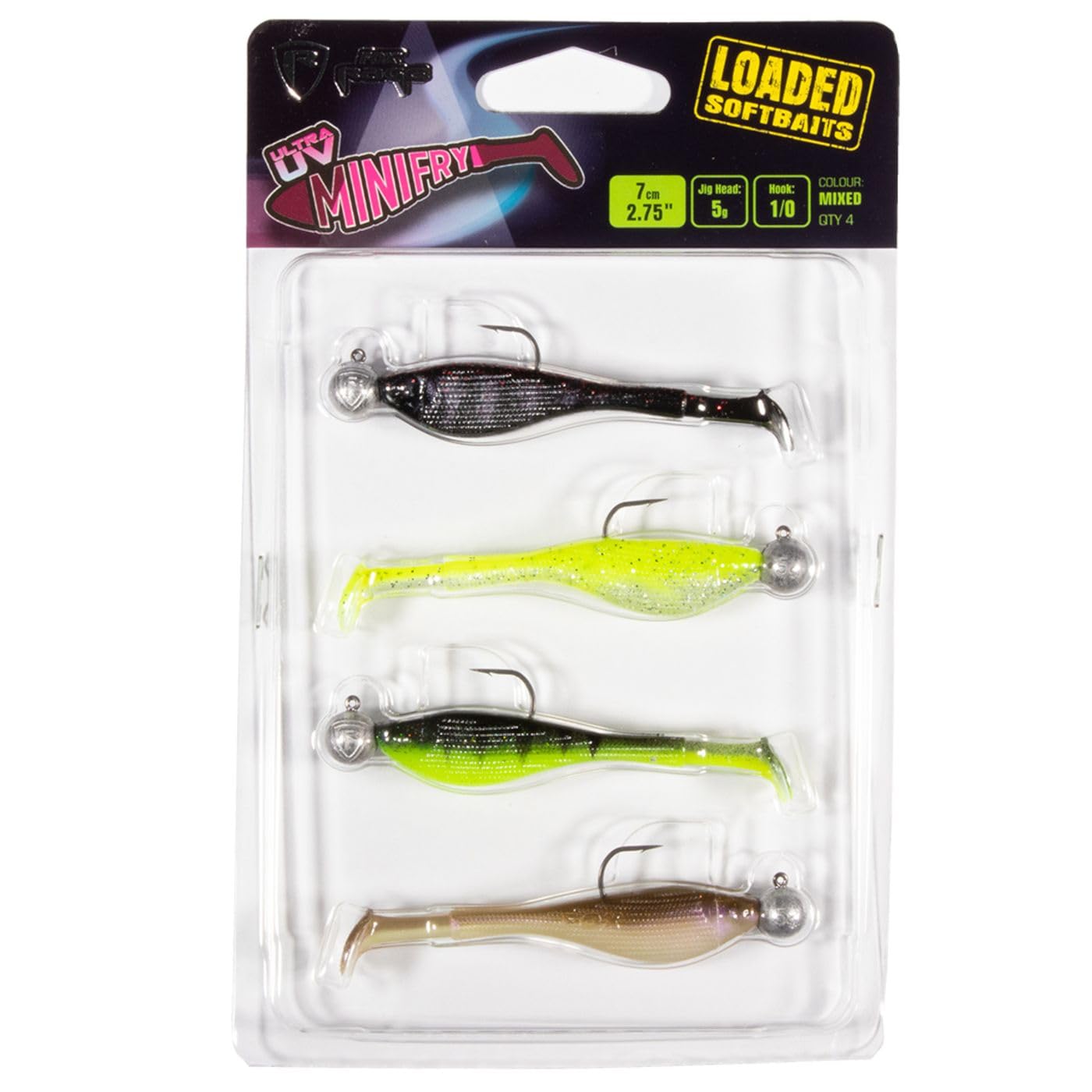 Fox Rage UV Mini Fry 7cm Loaded 5g NMC056