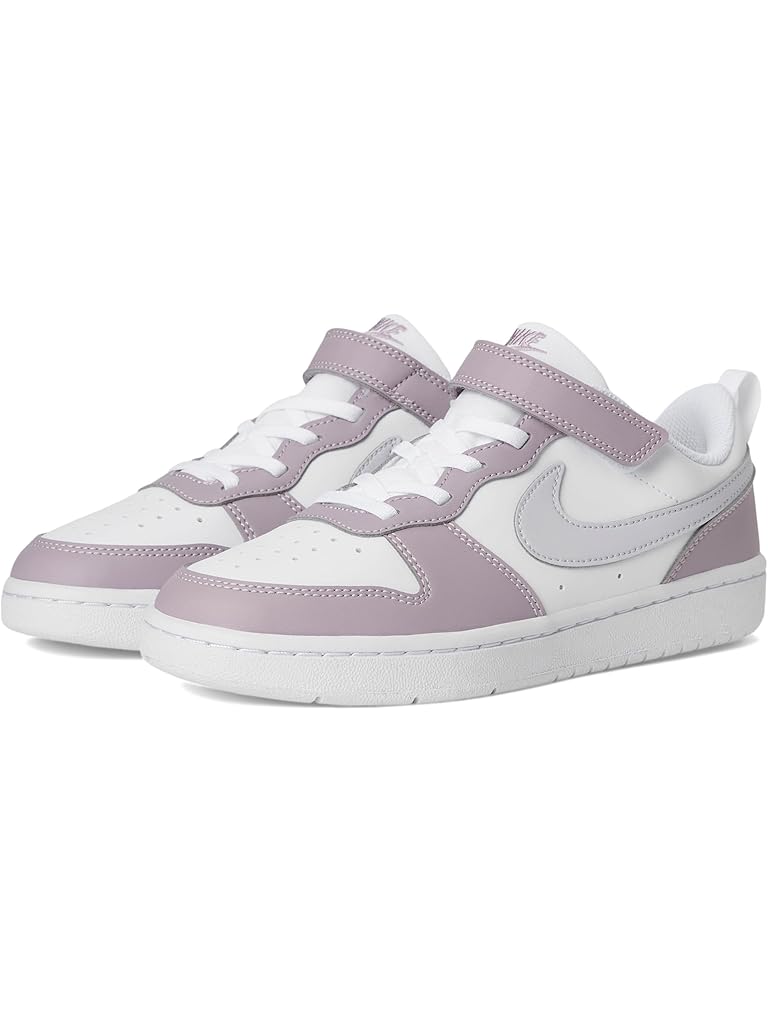 White Nike Court Borough Low Recraft (Little Kid)