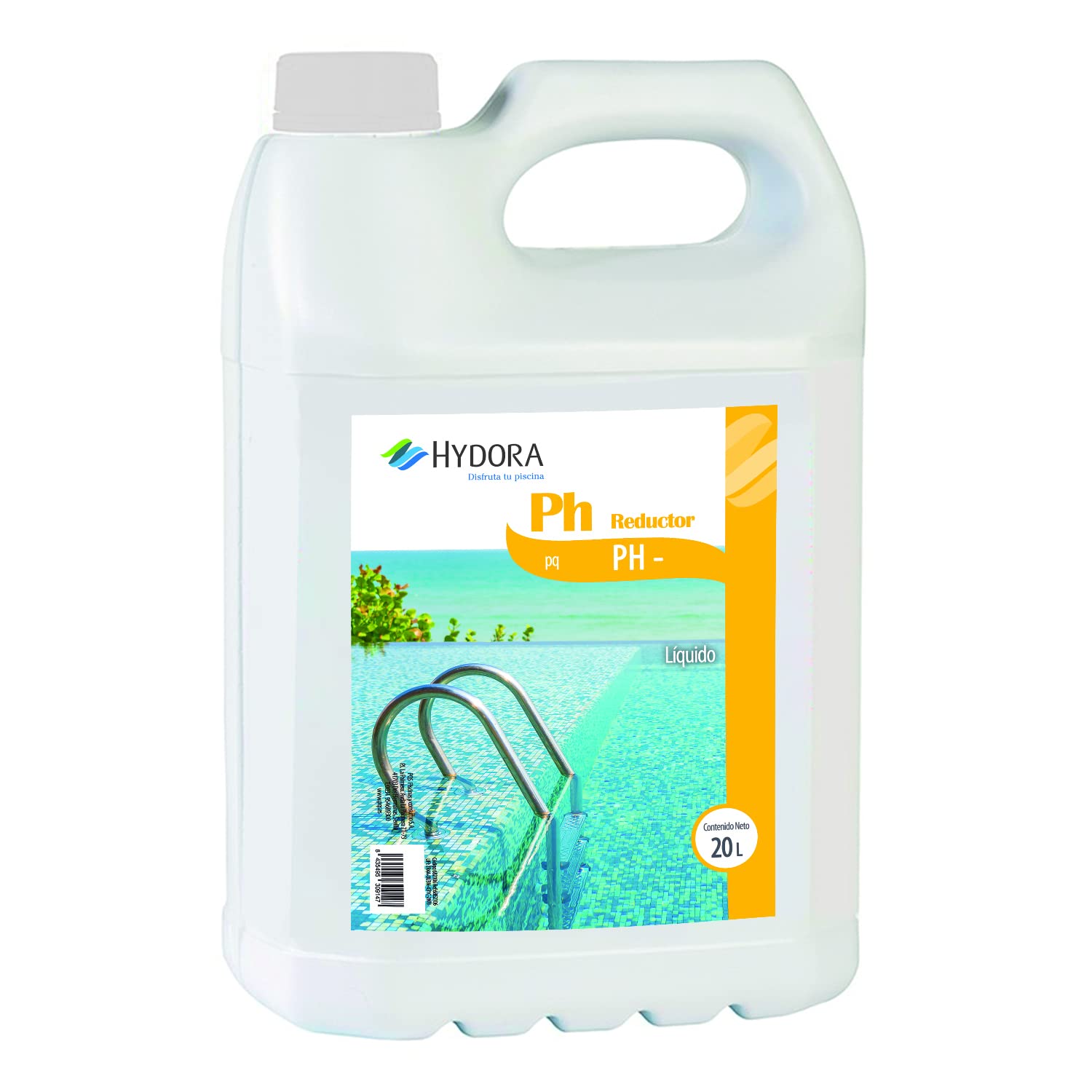 Reductor de PH- líquido para Piscinas | Tratamiento líquido de PH para Piscinas | Mejora la Calidad del Agua | Bote 20 litros
