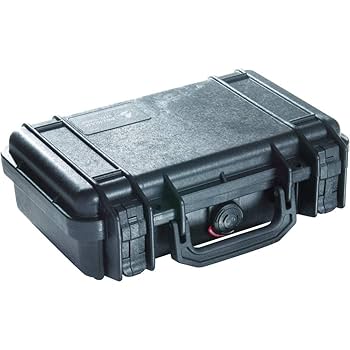 ペリカンPELICAN hard back 1080 Pelican Black 1080CC HardBack Case with Computer Case Liner