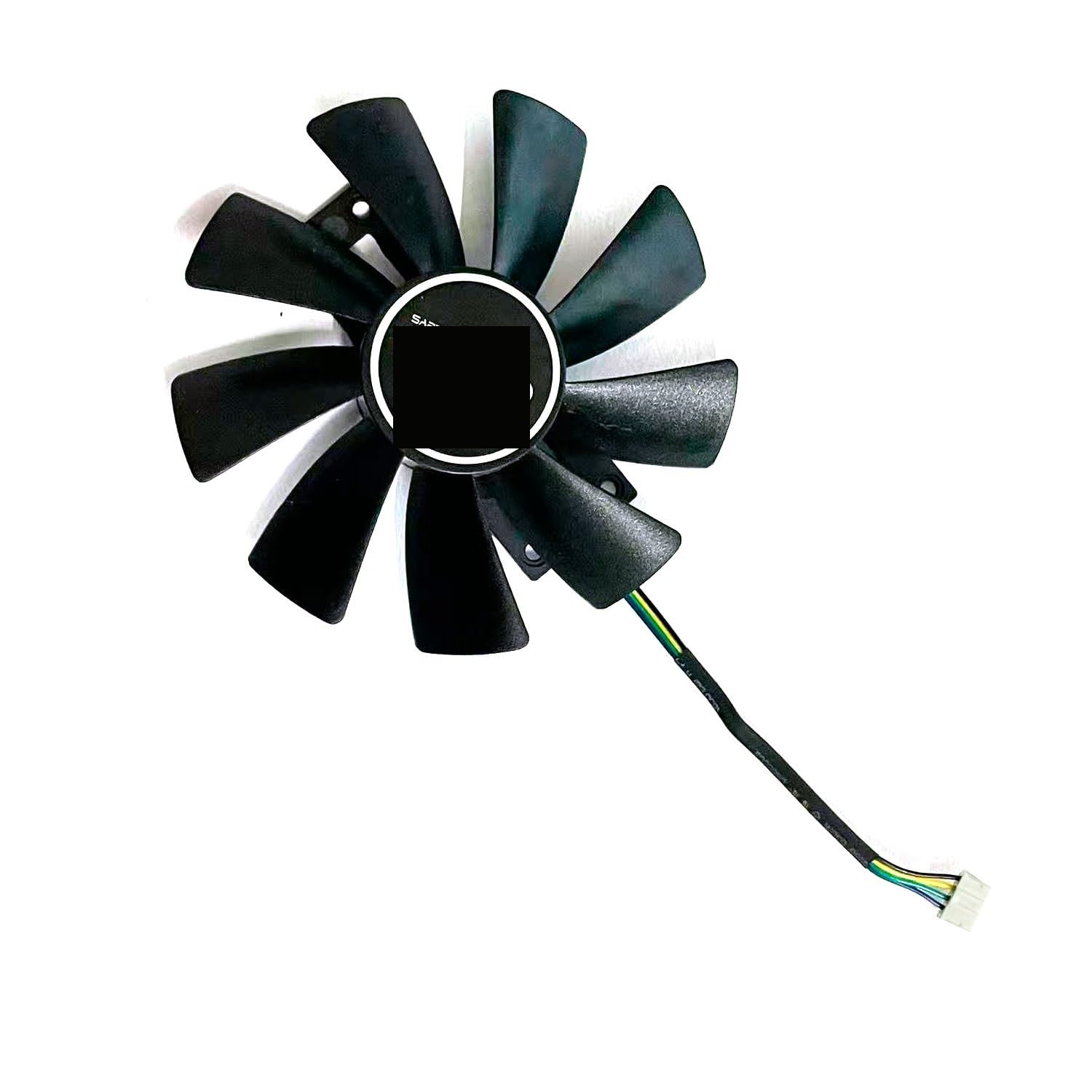 Ventilador de tarjeta gráfica Sapphire R9 380 de 4 pines y 12V para enfriamiento GPU 3