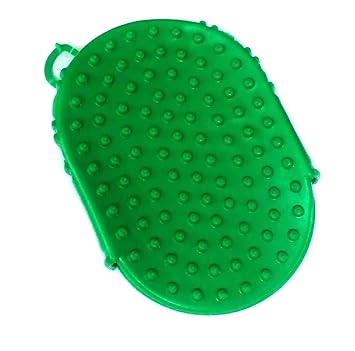 The Pets Company Double Sided Bath Glove, Deshedding, Massaging, Grooming Glove, for Dogs and Cats