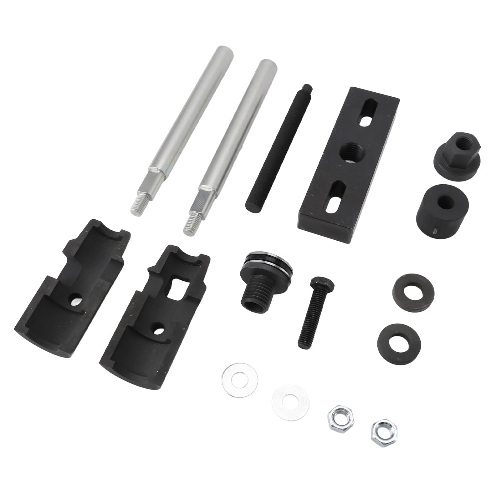 Zerodis Set Estrattore per Iniettori, Strumento in Acciaio al Carbonio con 22 Adattatori Rimozione Efficiente degli Iniettori nei Motori Edge 2.0L