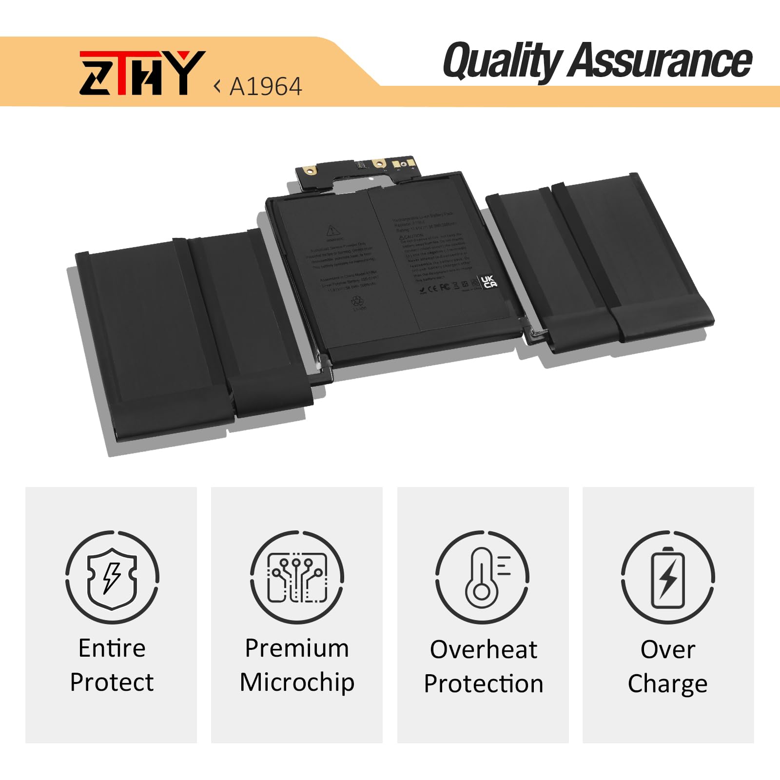 Amazon.com: A1964 A1989 A2251 Laptop Battery Replacement for