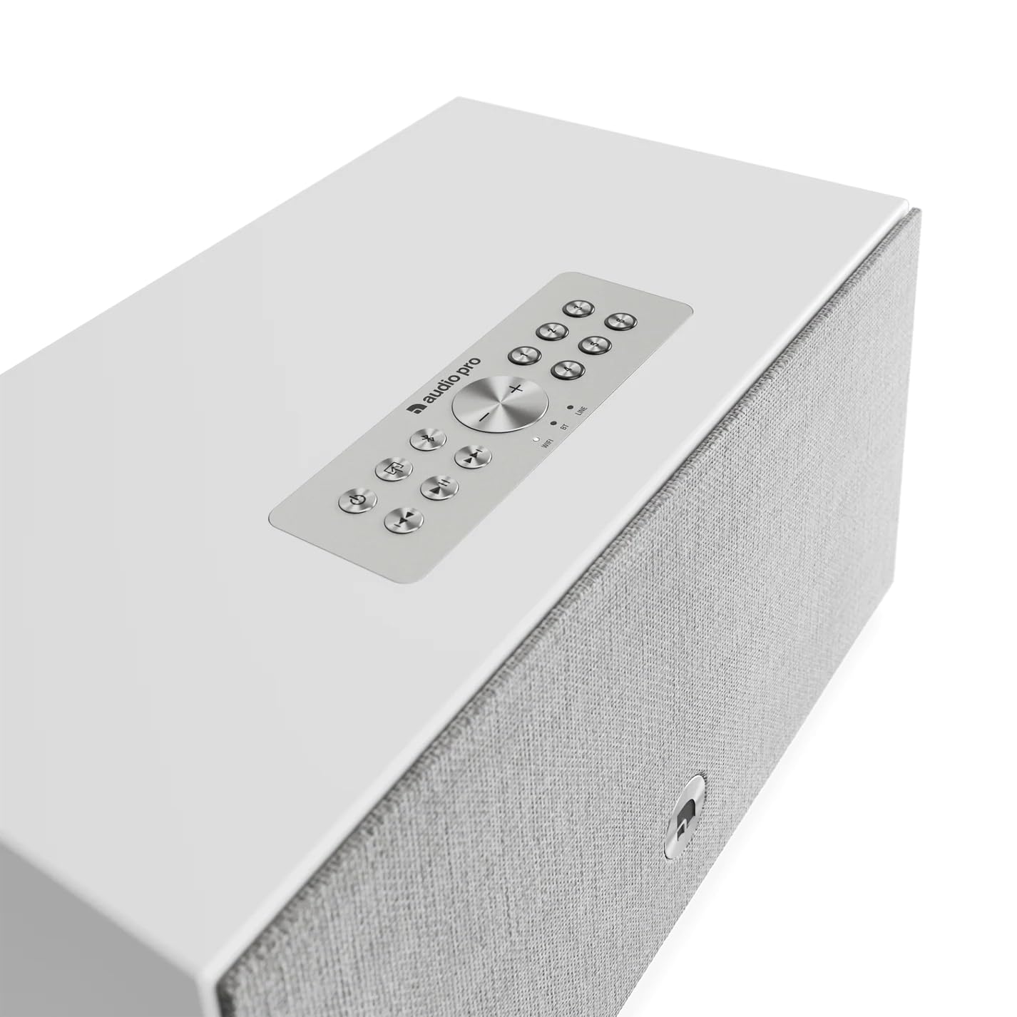 Audio Pro C10 MKII W Gris | Altavoz WiFi con AirPlay 2, Chromecast, Spotify Connect, audio multiroom y sonido rico de alta fidelidad en casa