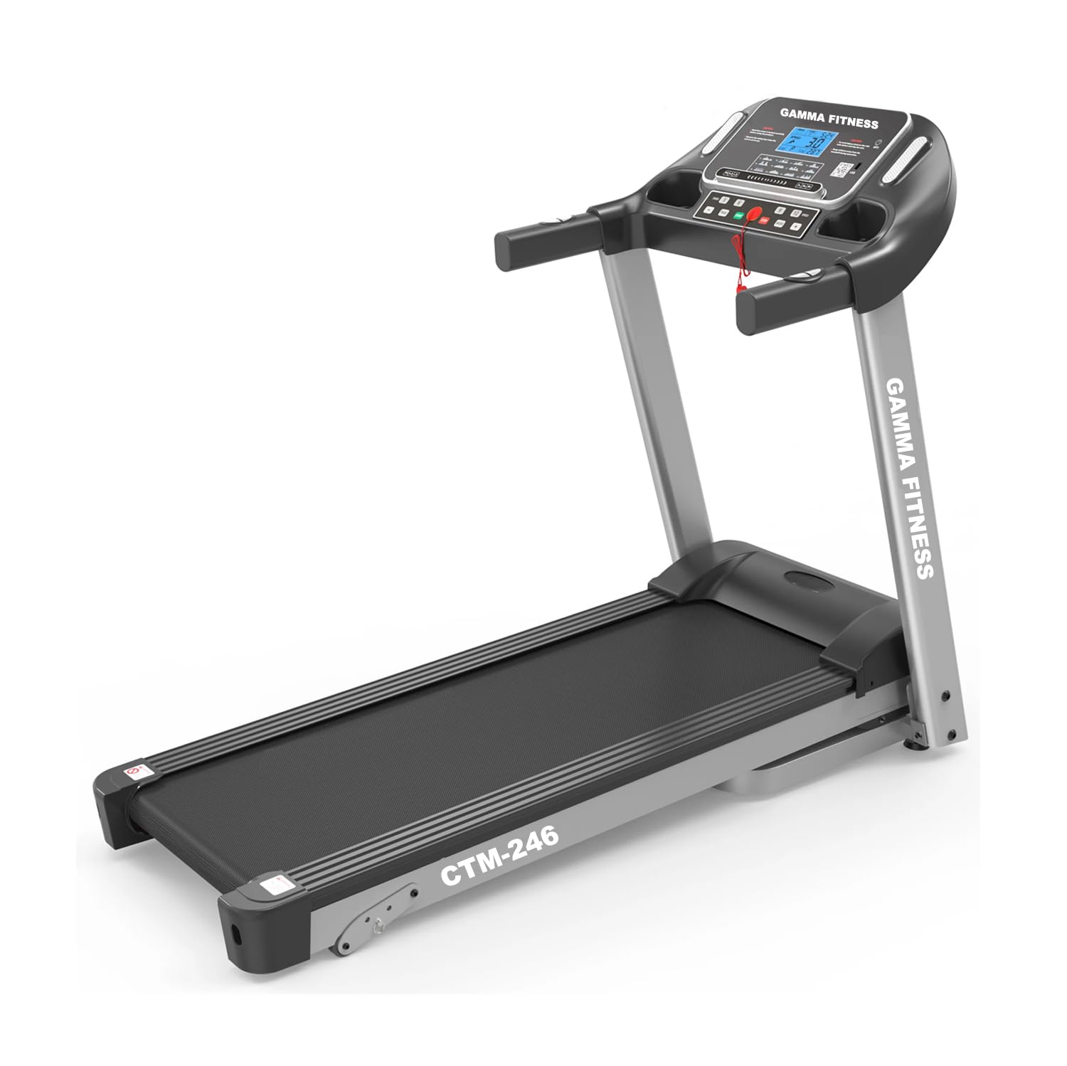 Gamma Fitness Motorised Treadmill CTM 246 | 2.5 HP AC Continuous (5.0 HP Peak) Motor | Speed 0.8~14.8 kmph-image-48
