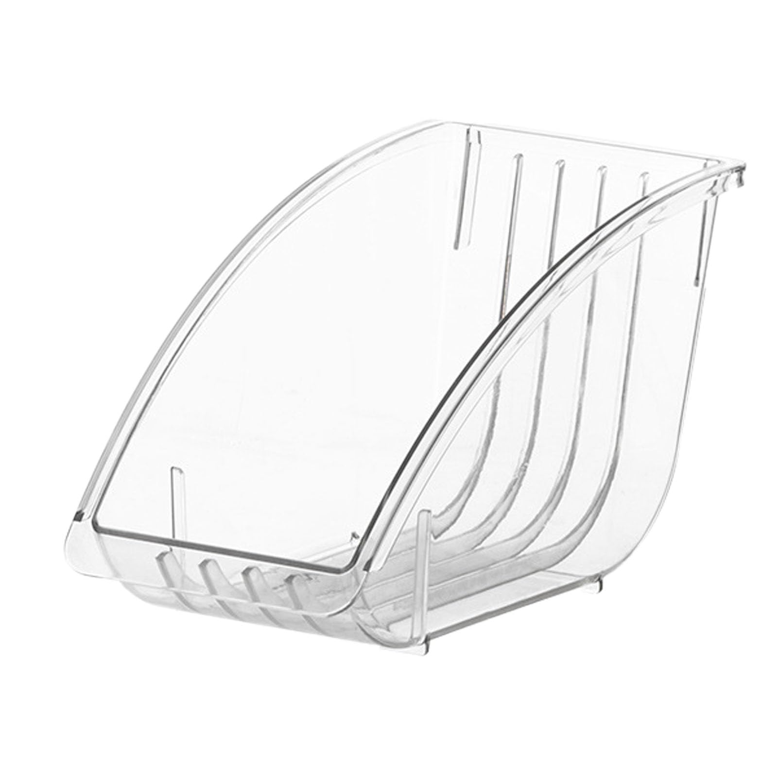 Dinner Plate Holder, Vertical Plate Holder Salad Plate Holder Plastic Plate Dispenser Dinner Plates Rack for Home Kitchen Cabinet