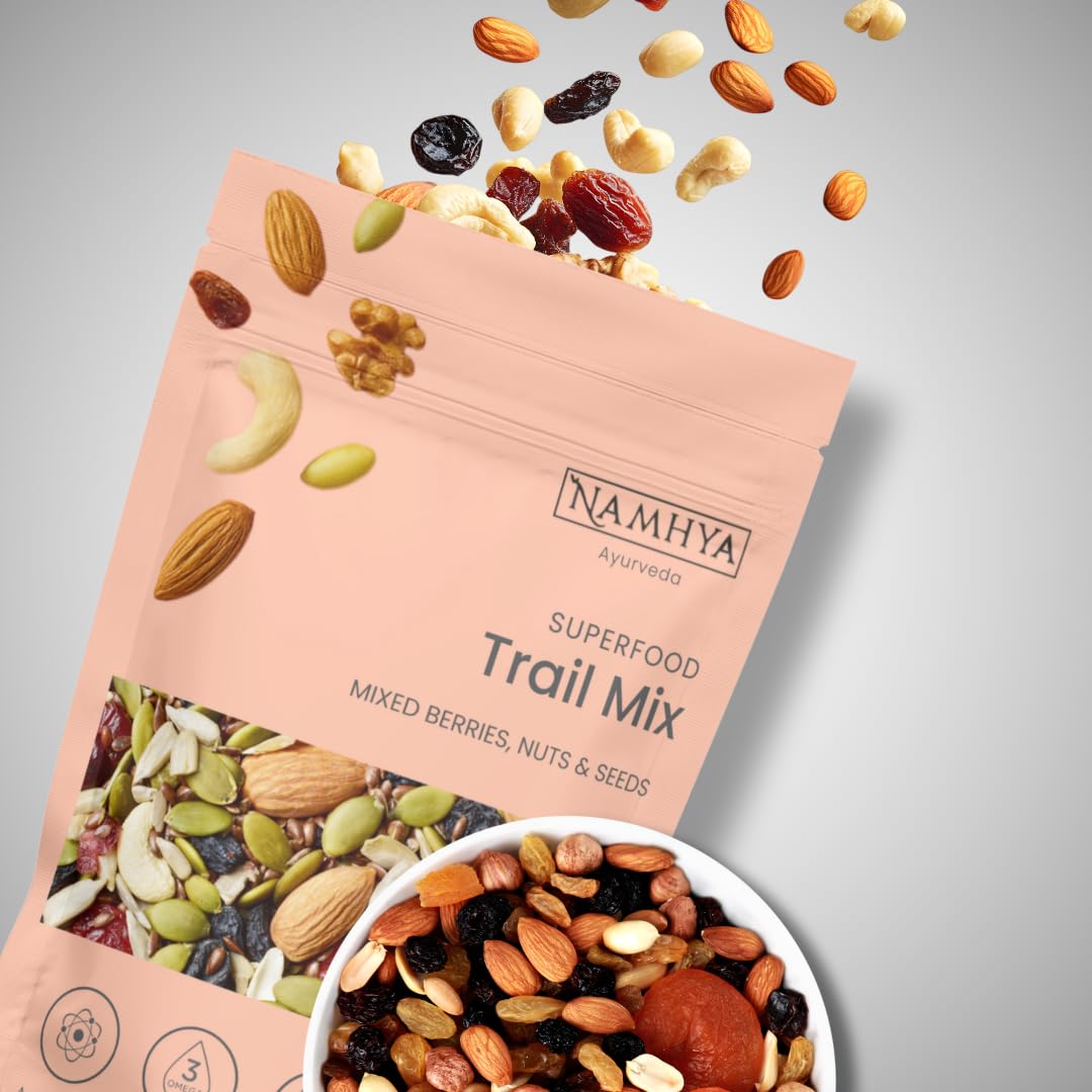 Namhya Premium Trail Mix | Energy Packed Fitness Snacking | 125g Pack of 4 4