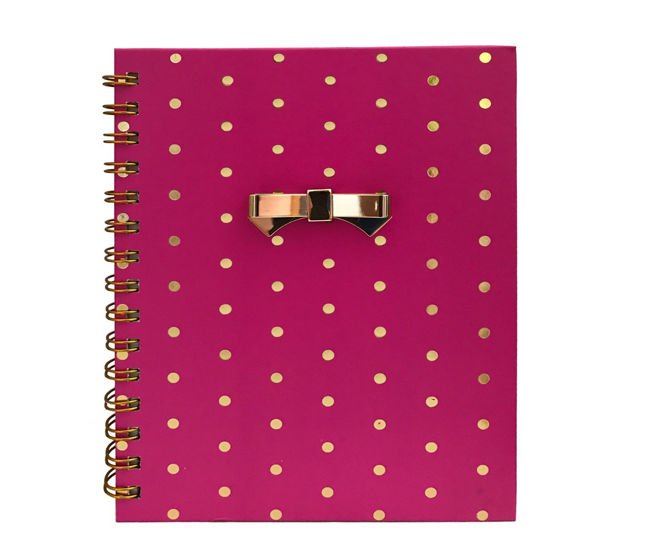 Journal-College ruled notebook 8" x 6" with 96 sheets. (Pink)