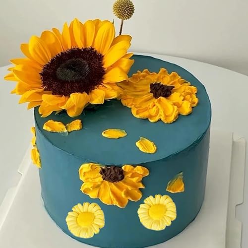 Miniatura 6 de Moldes de fondant de girasol, molde de silicona para decoración de pasteles, decoración de cupcakes, caramelo y pasta de goma de mascar de
