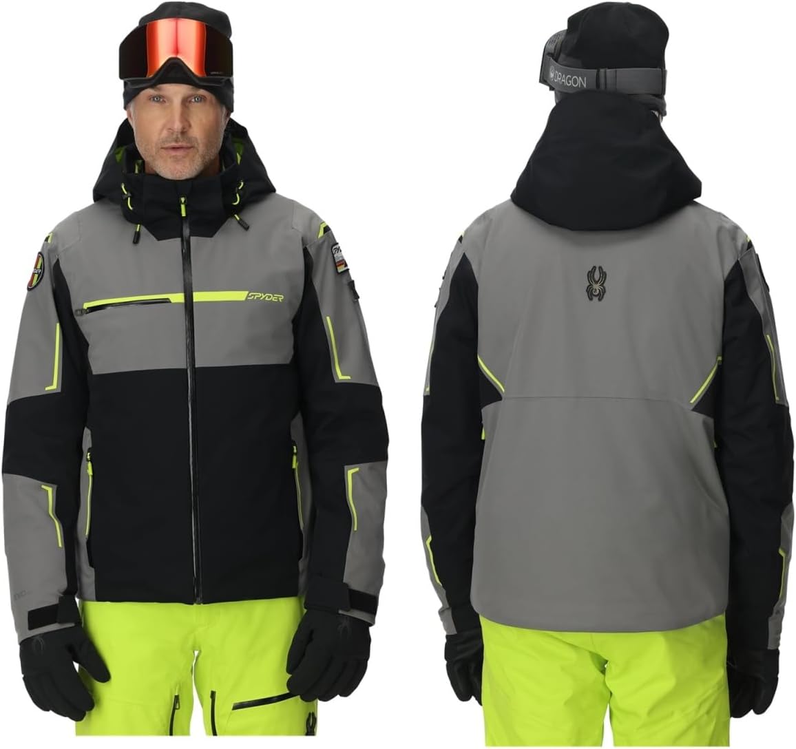 Spyder Titan Insulated Ski Jacket (Men's), Black 3, Small