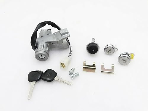 NGK Royal Crusaders Suzuki SJ Ignition Switch Steering Door Glove Box Lock Set Samurai Sierra