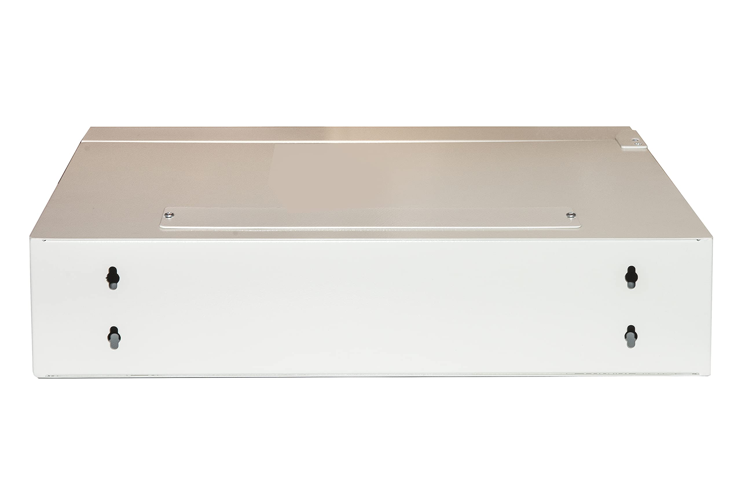 Link Accessori Armoire Rack 19" 2U Profondeur 360 mm, Couleur Gris avec Porte Verre (H x l x L) 12 x 36 x 54 cm