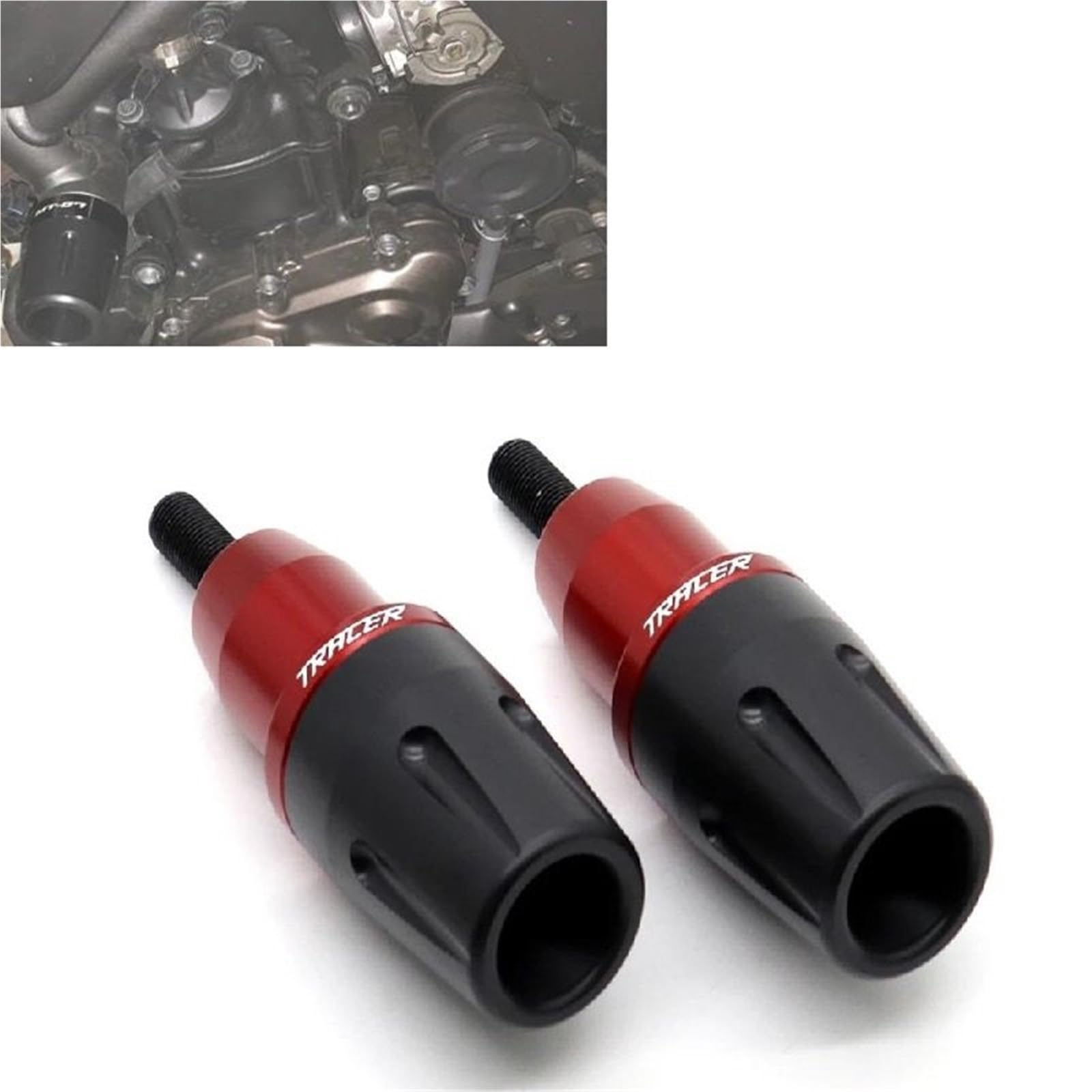 Paratelaio Crash Tamponi Paratelaio Antiurto Per Moto, Per YAMAHA Tracer 700 700GT 7/GT 2016-2022, Protezione Anticaduta, Parti Modificate Protezione Telaio(BLU)