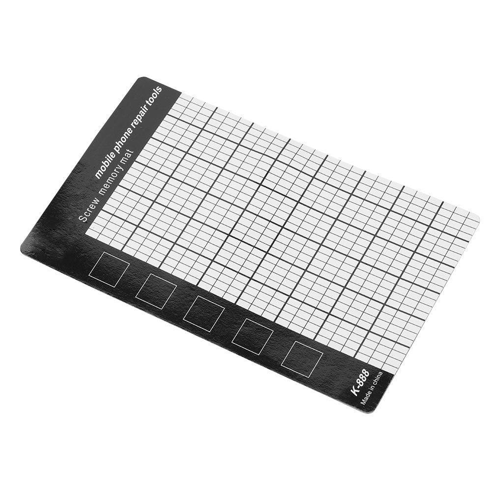 Portable Magnetic Screw Pad - Universal Magnetic Mat, Prevent Screw Loss, Grid Design, Note Box, Compact and Beautiful, Easy to Carry
