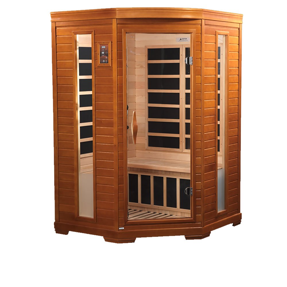 Dynamic "Heming" 2-person corner Low EMF Far Infrared Sauna