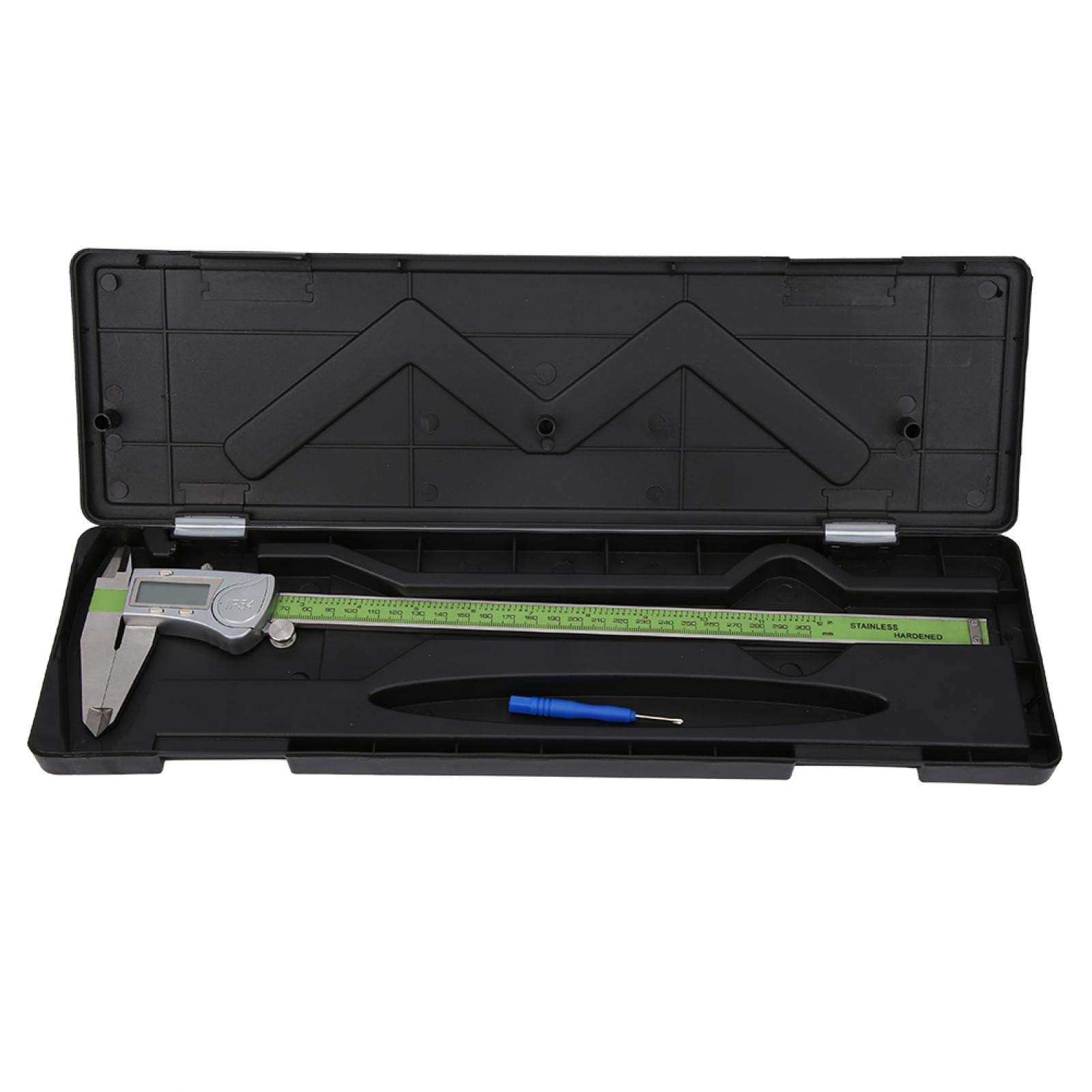 Eujgoov Digital Caliper IP54 Electronic Vernier Caliper Micrometer Guage Stainless Steel Measuring Tool(300mm)