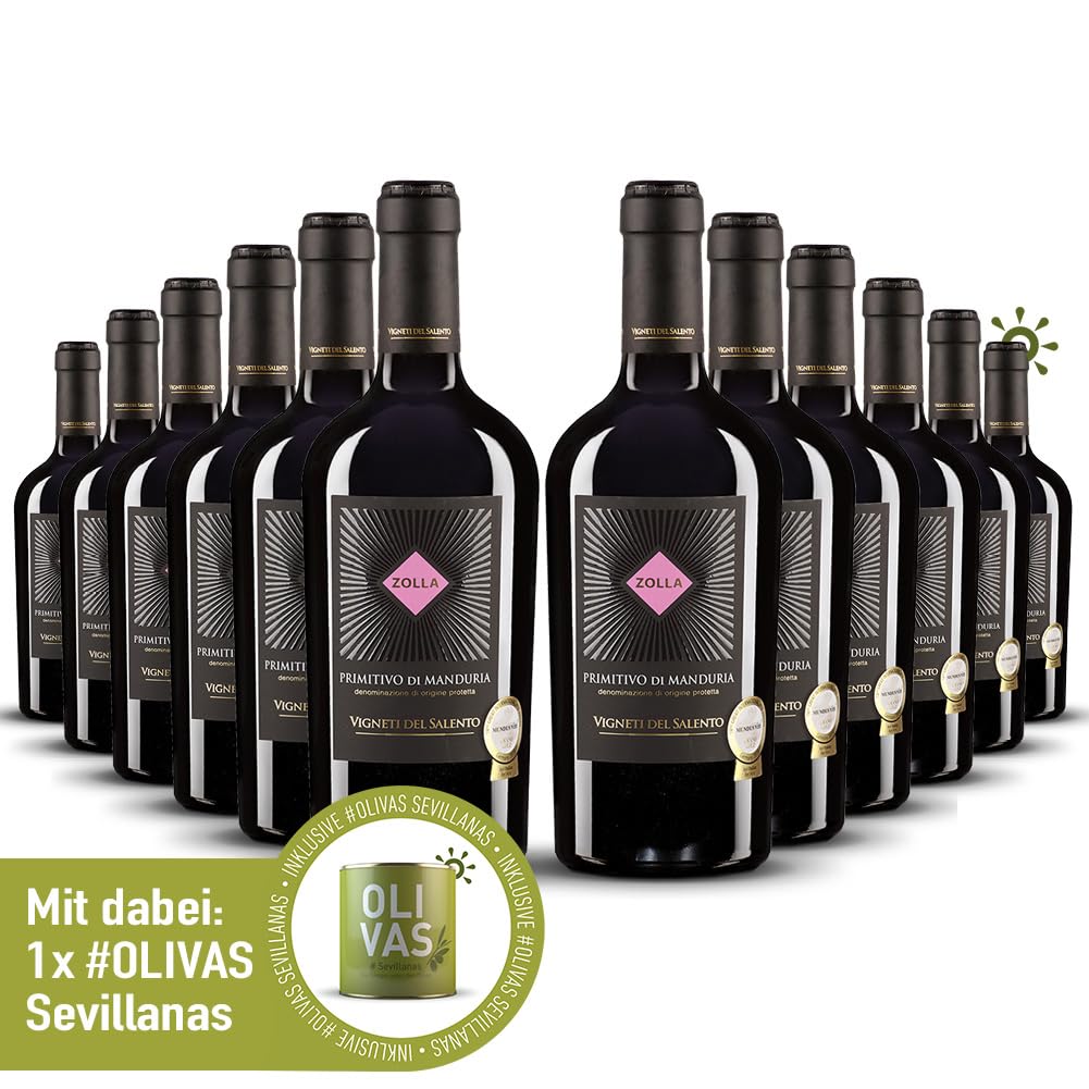 Vigneti del Salento Zolla Primitivo di Manduria (12 x 0.75 l) | Jean Jartin Sparpaket