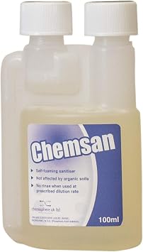 ChemSan Self Foaming No Rinse Sanitiser - 100ml
