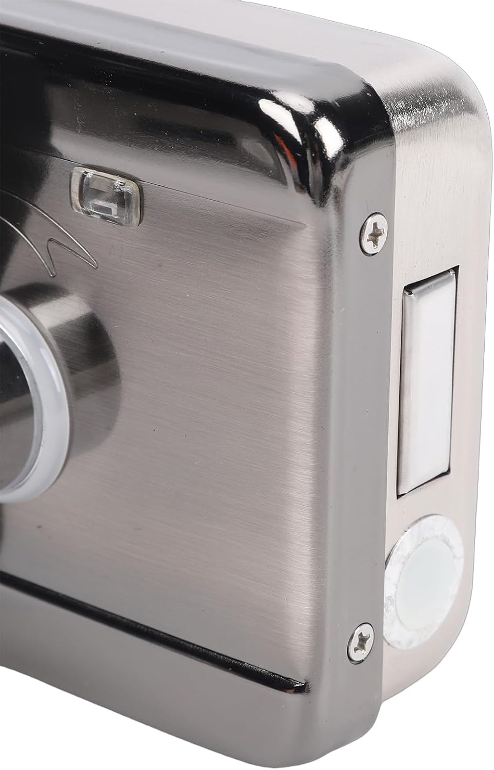 Smart Gate Lock, Double Side Fingerprint Locks 5 Unlock Methods Smart Door Lock with Keypad Keys Card Electronic Gate Lock for Garden Fence Yard