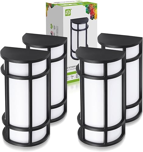 Miniatura 10 de ASD Lámpara de pared LED  Semicilindro de 12 pulgadas 15 W (120-277 V) 800 Lm 3000-5000 K  Iluminación frontal, color brillante, ajustable,