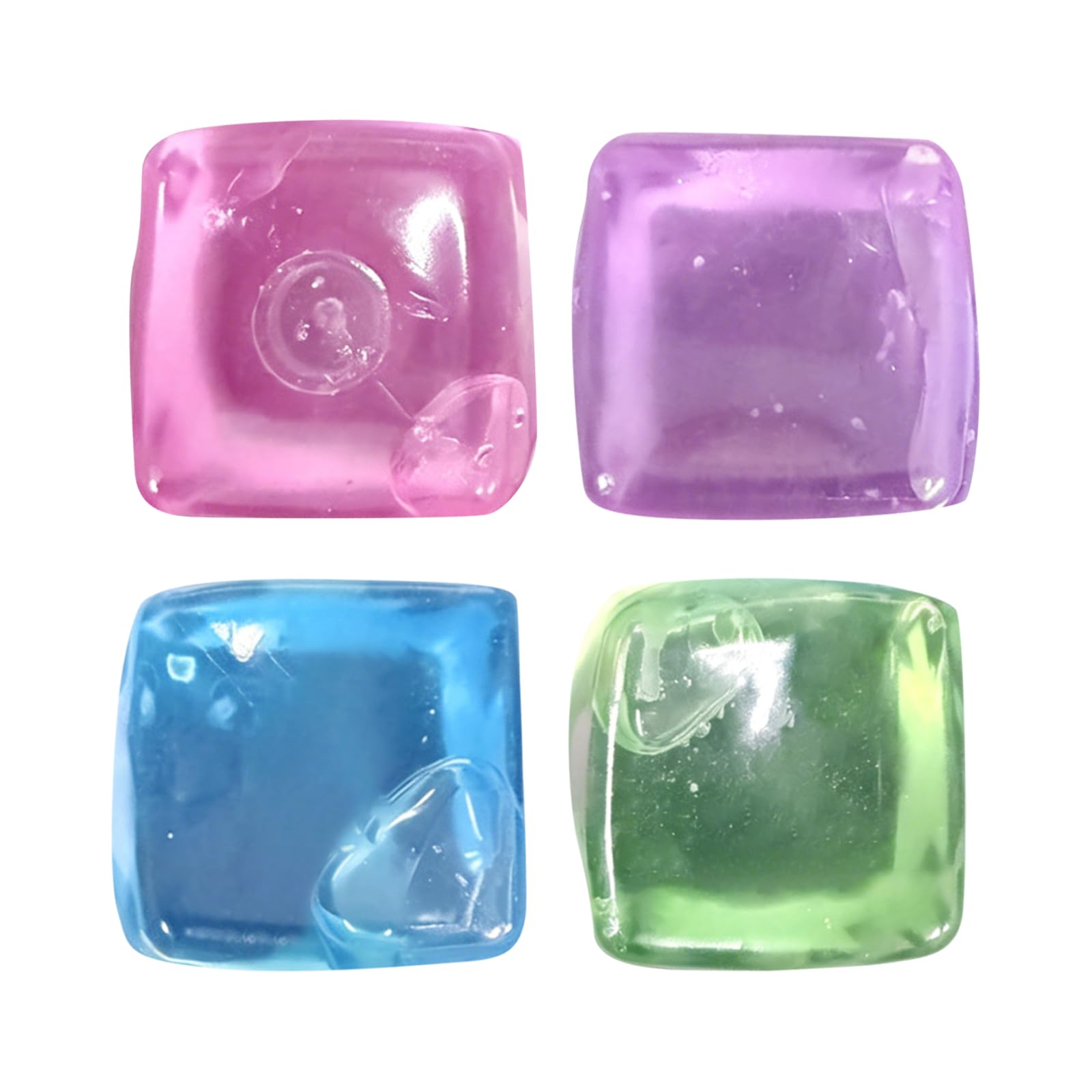 Squishy Balls,Ice Cube Squishy,Stress Squares for Adults (C#5)