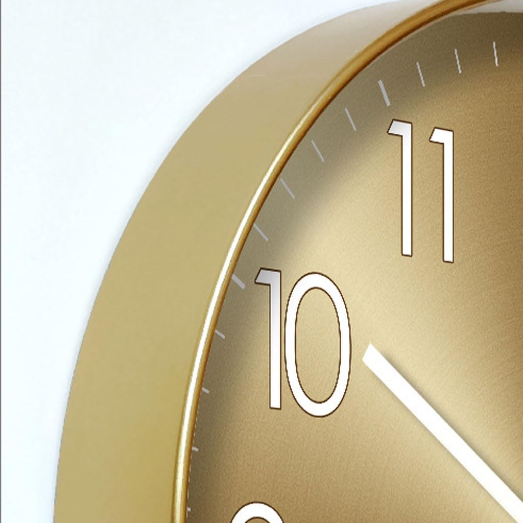 Orologio da parete Semplice orologio da parete nordico for la casa, orologio da soggiorno, orologio da parete, orologio al quarzo silenzioso Reloj De Pared(A)