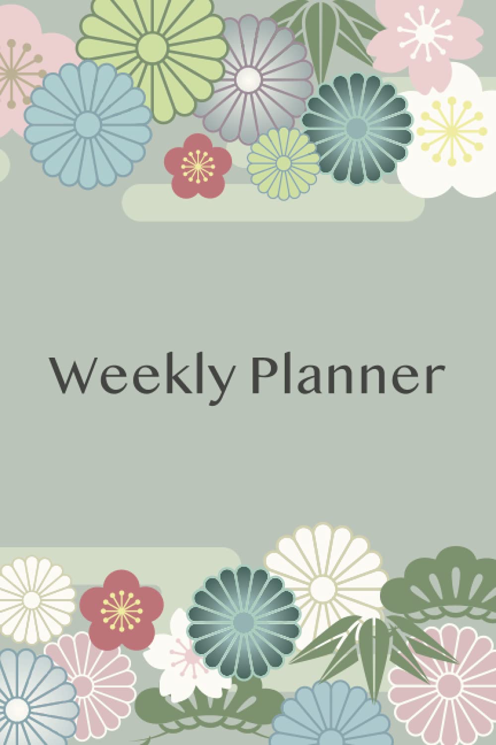 Japanese Floral Weekly Planner