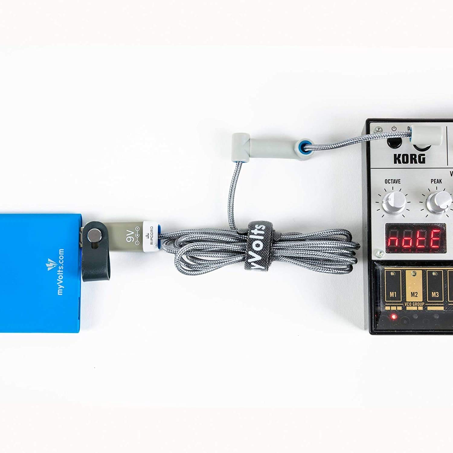 MyVolts Ripcord Tipset, Includes Seven (7) x 2.1mm DC tip adaptors, to Adapt Ripcord USB to DC Power Cable to fit Thousands of Devices