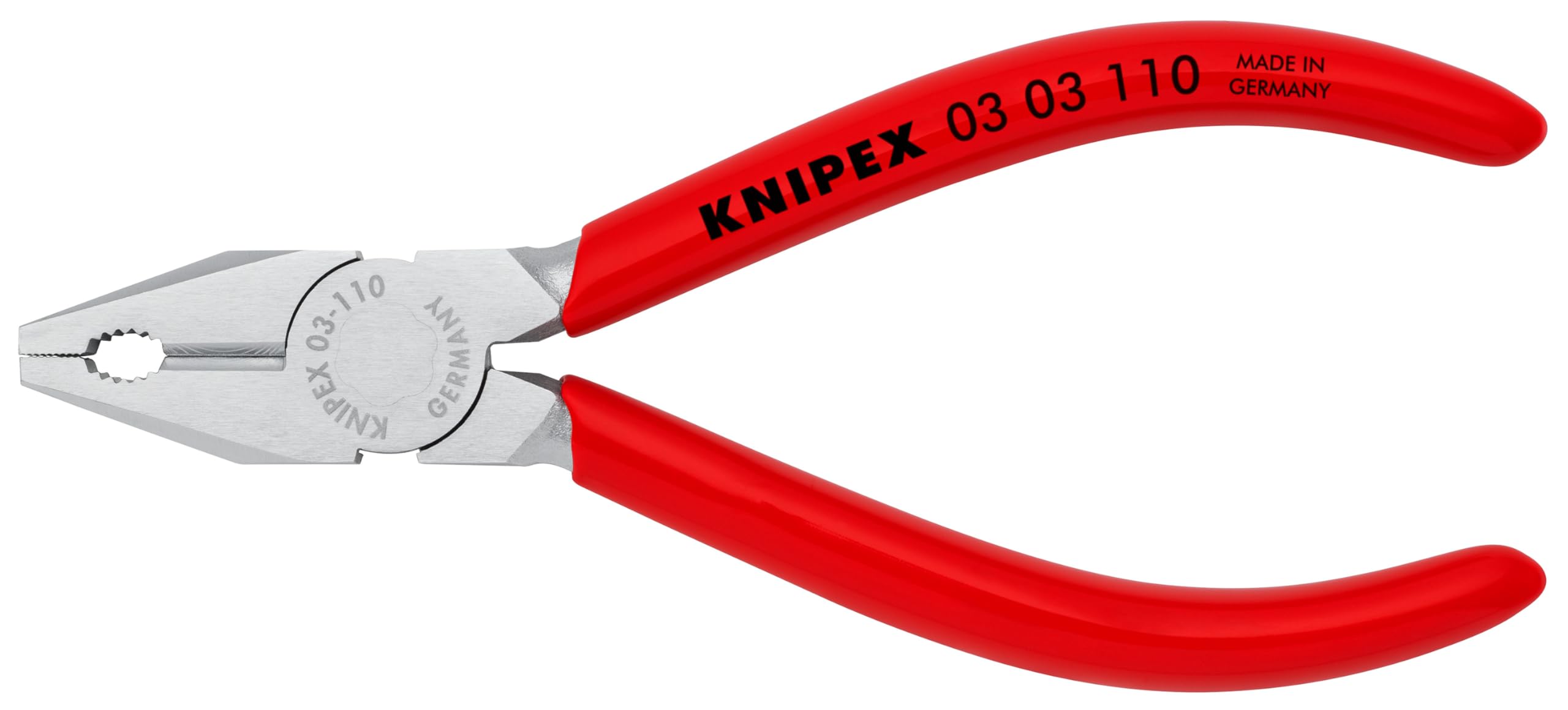 KNIPEX Tools 03 03 110 Mini Combination Pliers, 4-1/4