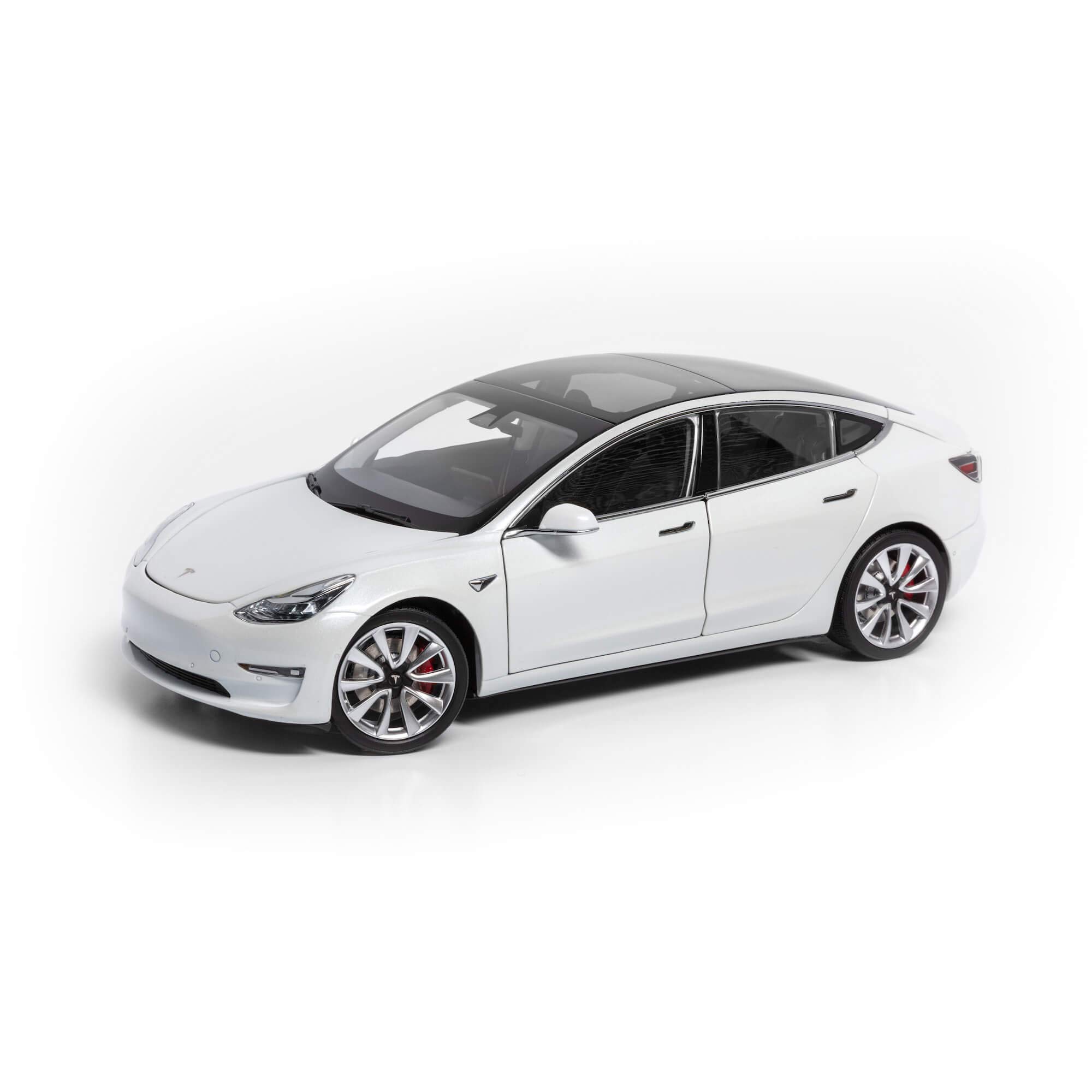 ミニカー　1/18 テスラ　モデル3 Pearl White Buy Tesla Diecast 1:18 Scale Model 3 - Pearl White Online at