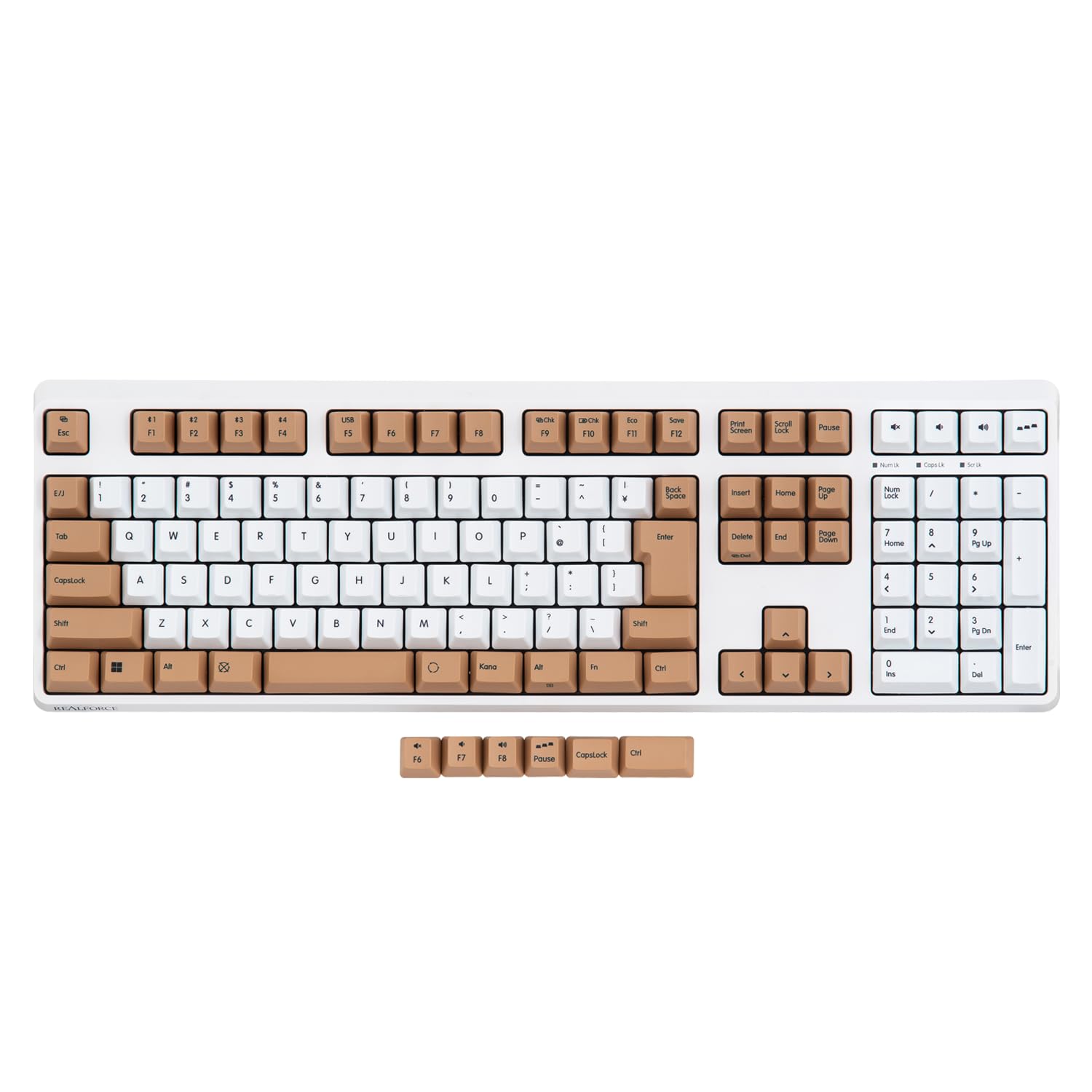 Amazon.co.jp: REALFORCE R4キーボード 対応 カラーキーキャップ