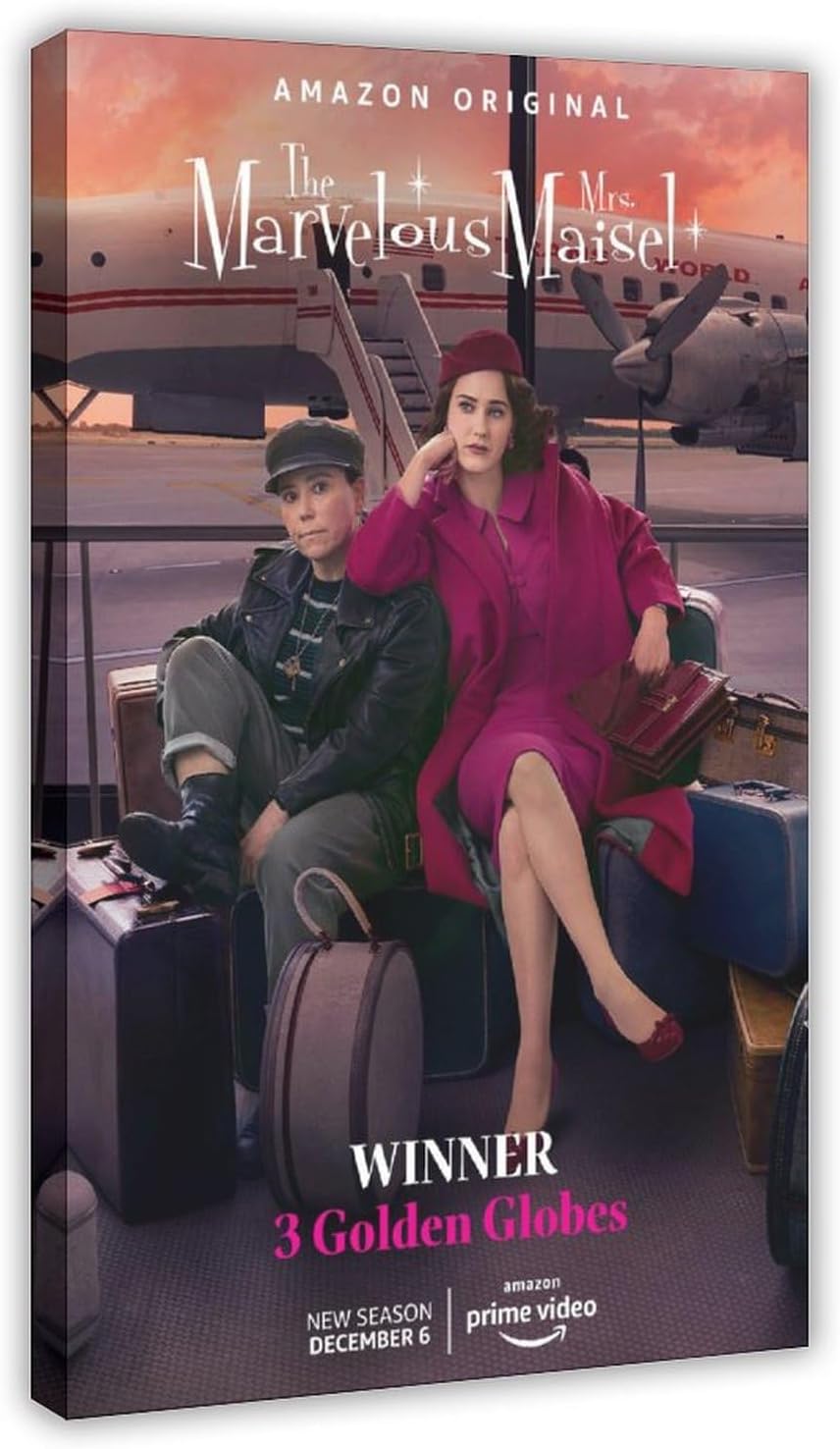The Marvelous Mrs. Maisel TV Series Poster (6) Canvas Poster Wall Art Decor Print Picture Paintings for Living Room Bedroom Decoration Frame-style 24x36inch(60x90cm)