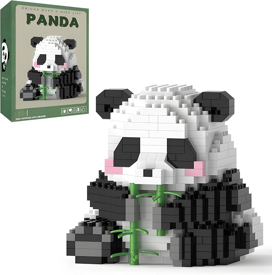 Amazon.com: Finger Rock Creator Panda Bamboo Building Set, 504PCS Amazon.com: Finger Rock Creator Panda Bamboo Building Set, 504PCS