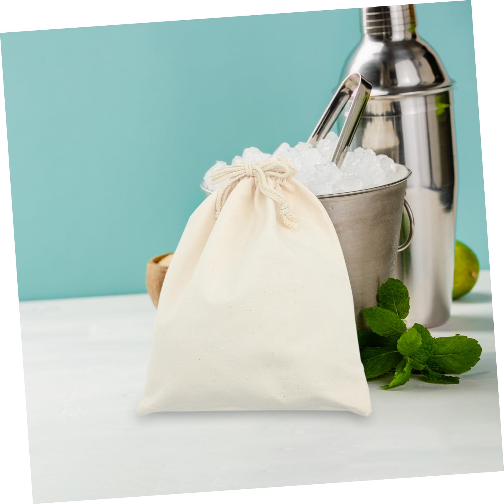 10 Bolsas De Lona Grandes, Plegables, Reutilizables Y Ligera | Cuotas